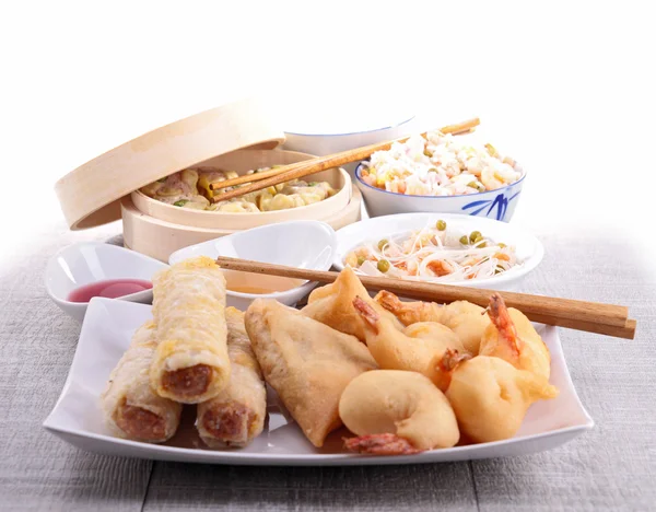 Assortment of chinese food — Stock Photo, Image