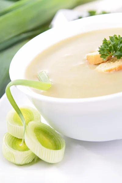 Schüssel Suppe — Stockfoto