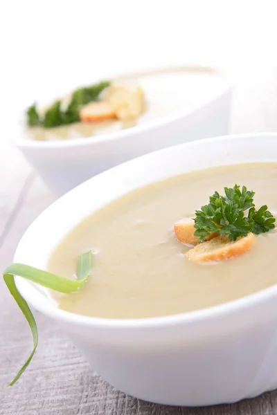 Bowl of soup — Stock Photo, Image