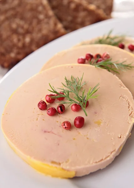 Segment van foie gras — Stockfoto