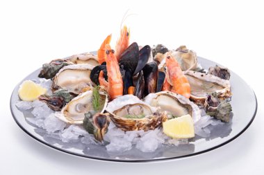 Deniz ürünleri tabağı