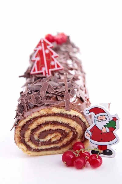 Yule-Log — Stockfoto