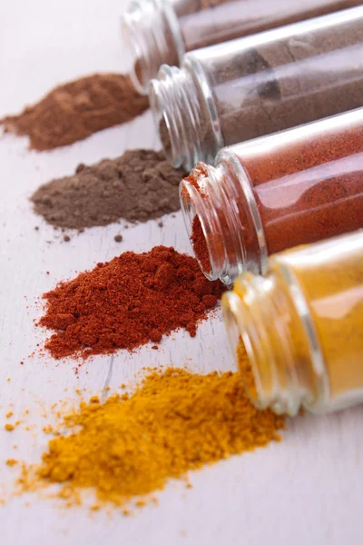 Sortiment av kryddor — Stockfoto