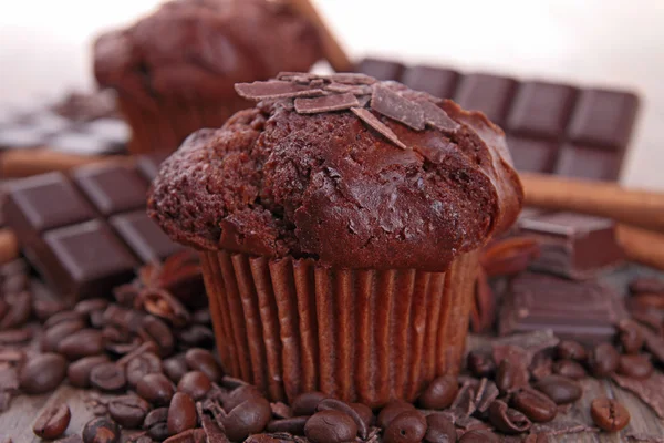 Choklad muffin — Stockfoto