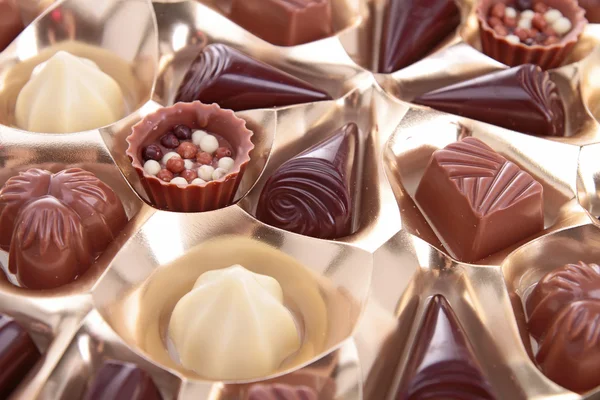Surtido de chocolates —  Fotos de Stock