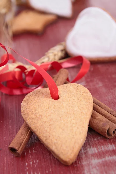 Valentine's biscuit — Stock Photo, Image