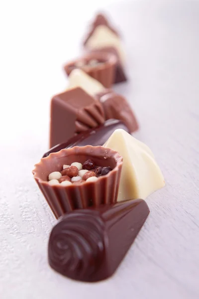 Assortiment de chocolat — Photo