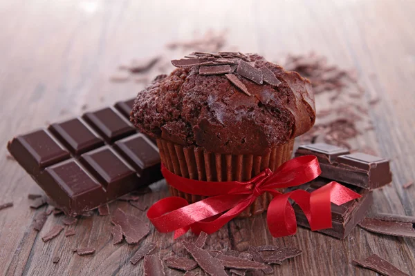 Chocolate muffin — Stock Photo, Image