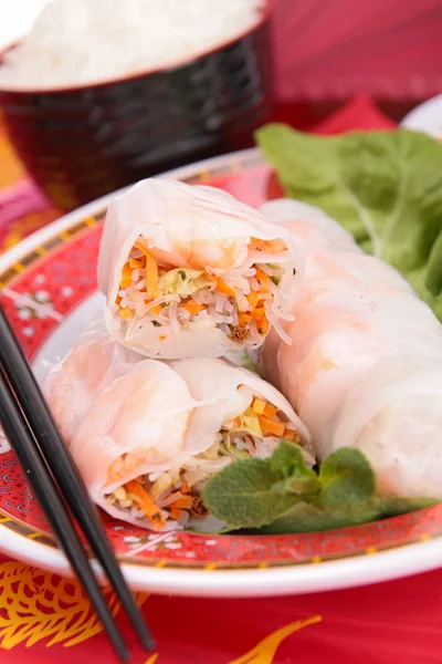 Wietnamski spring roll — Zdjęcie stockowe