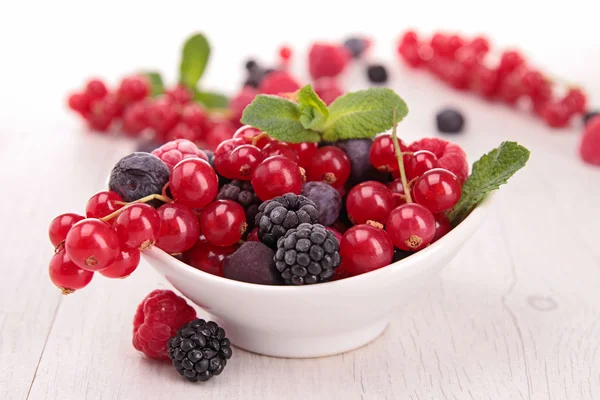 Sortiment an Beeren — Stockfoto