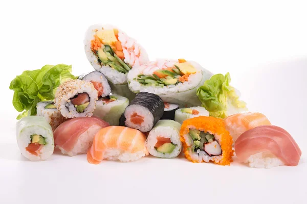Sortimentul de sushi — Fotografie, imagine de stoc