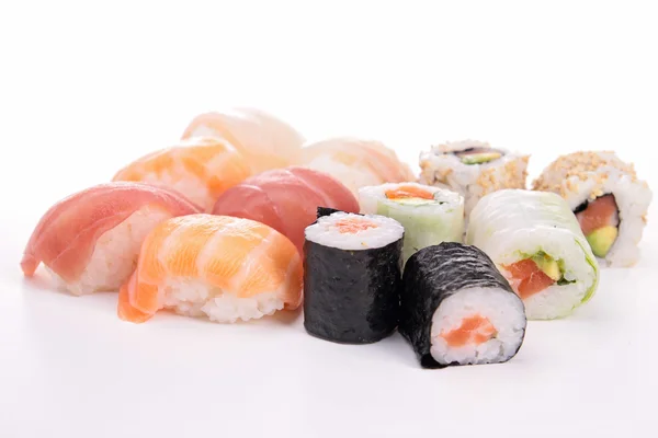 Sortiment an Sushi — Stockfoto