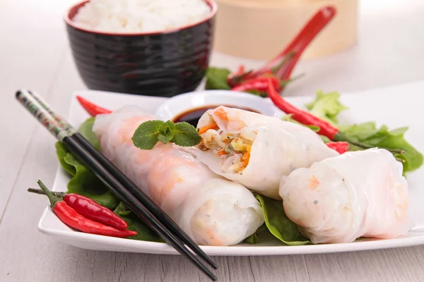 Vietnamese spring roll — Stock Photo, Image