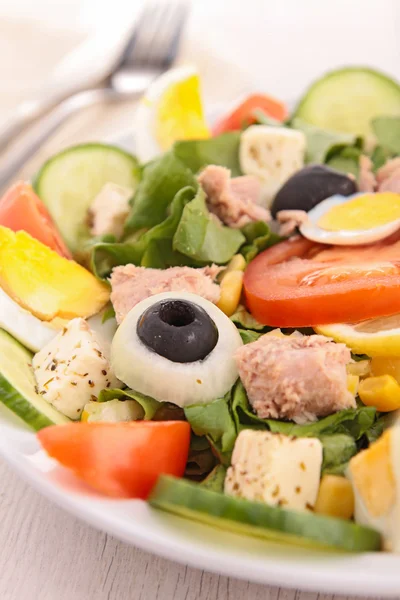 Ensalada de verduras frescas — Foto de Stock