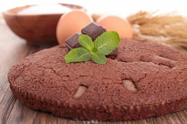 Bolo de chocolate — Fotografia de Stock