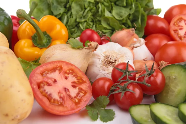 Närbild på grönsaker — Stockfoto