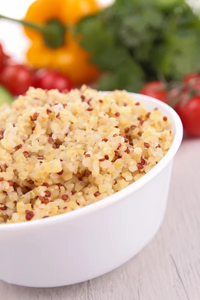 Tigela de quinoa — Fotografia de Stock