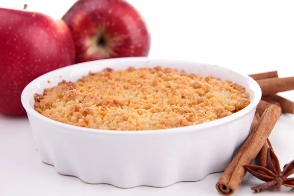 Apple crumble — Stock Photo, Image