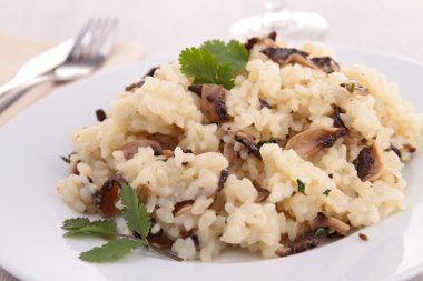 Mantarlı Risotto