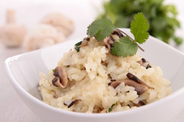Mantarlı Risotto