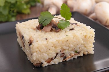 Mantarlı Risotto