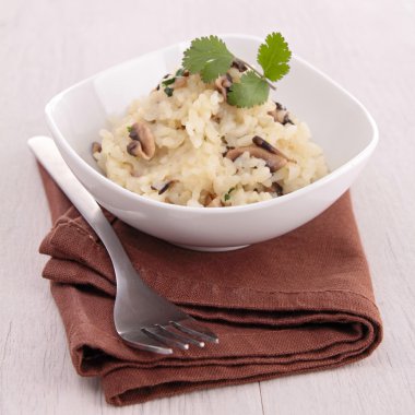 Mantarlı Risotto