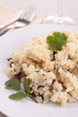 Mantarlı Risotto
