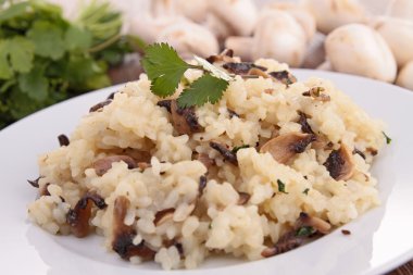 Mantarlı Risotto