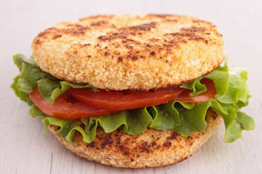 Vejetaryen hamburger