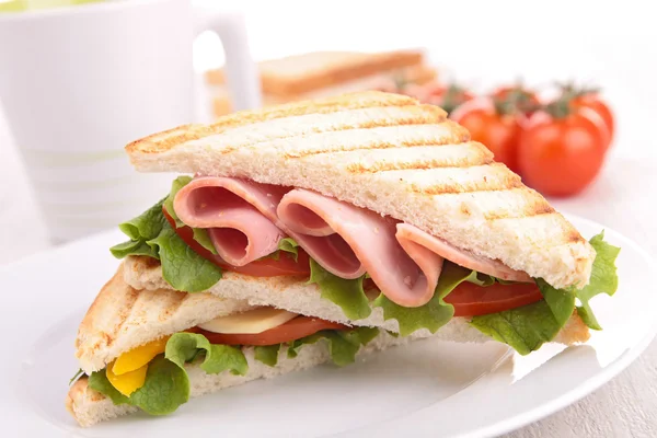 Sandwich toast — Stockfoto