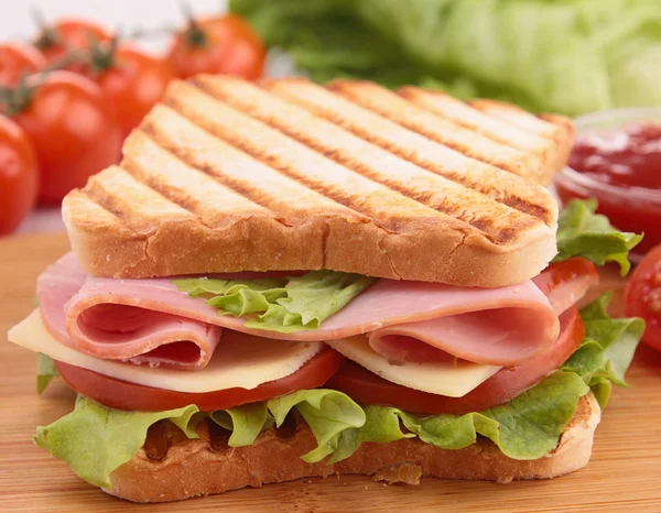 Tostadas sándwich — Foto de Stock