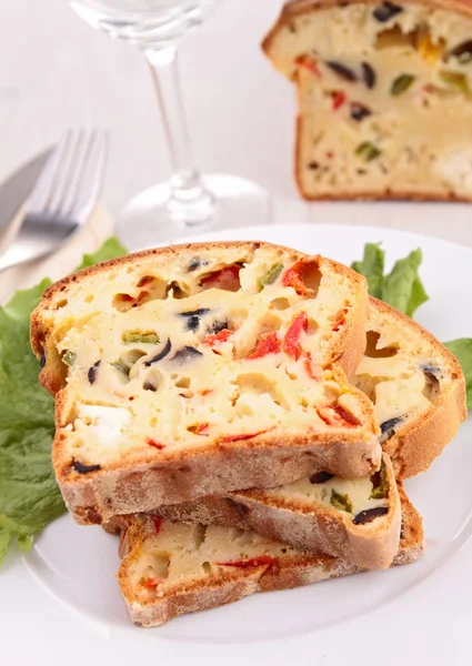 Vegetable bread — Stock Photo, Image