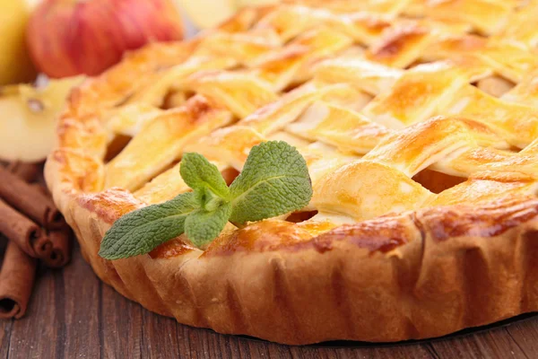 Gourmet apple pie — Stock Photo, Image