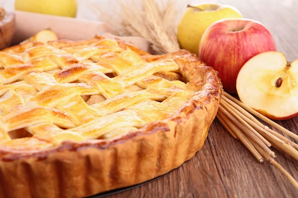 Gourmet apple pie — Stock fotografie