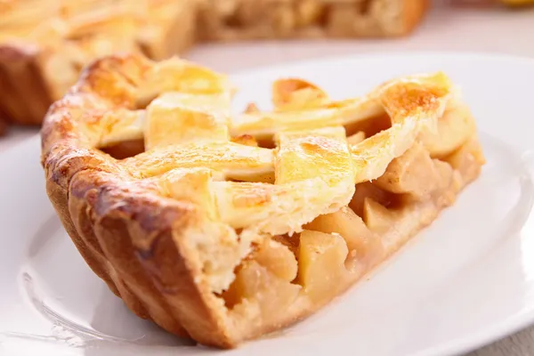 Tarte aux pommes — Photo