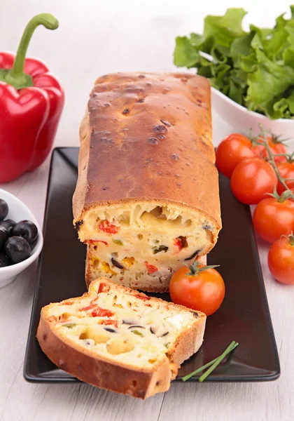 Vegetarian bread — Stock Photo, Image
