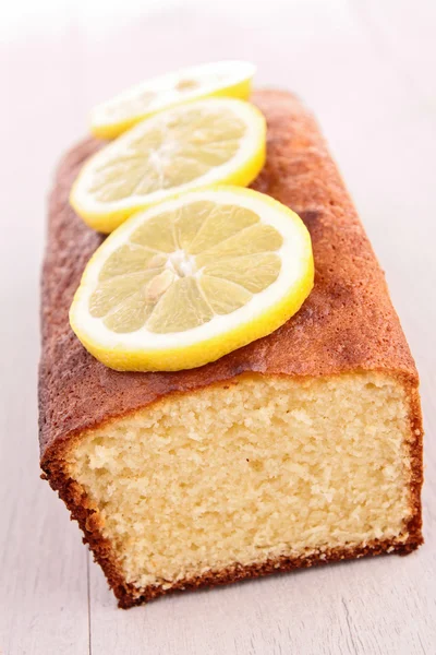 Bolo de limão — Fotografia de Stock