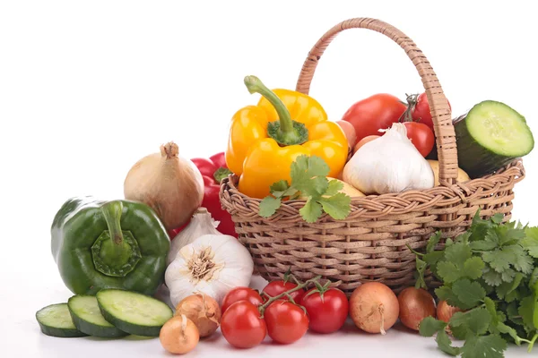 Sortiment zeleniny野菜の品揃え — Stock fotografie
