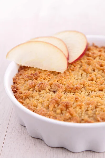 Apple crumble — Stock Photo, Image