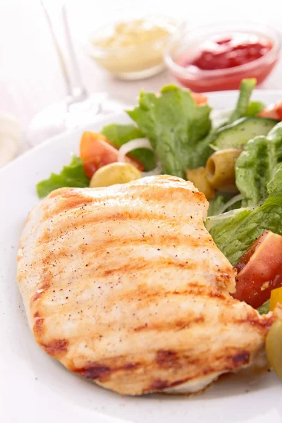 Grilled chicken breast — Stock Photo, Image
