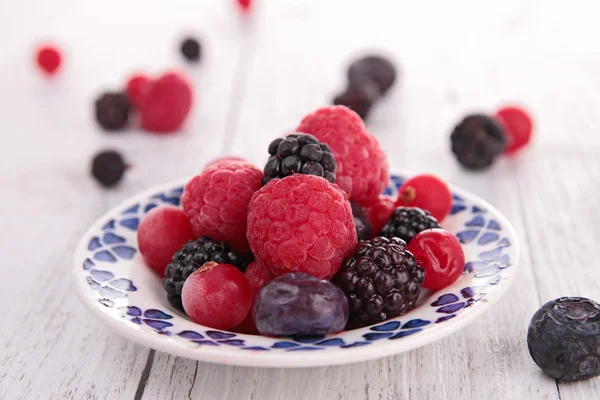 Assortment of fresh berries — Stock Photo, Image