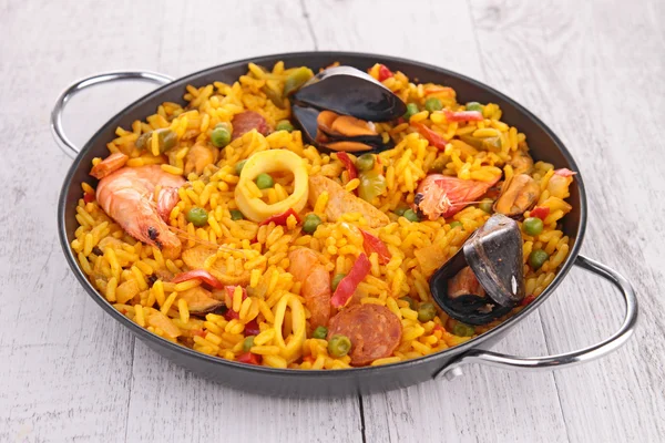 Gourmet paella — Stock Photo, Image