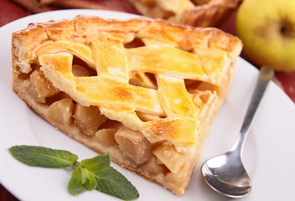 Plăcintă cu mere — Fotografie, imagine de stoc