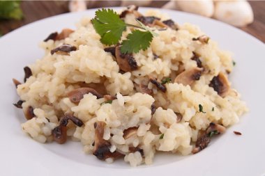 Mantarlı Risotto