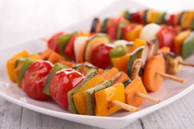 Vejetaryen şiş kebap