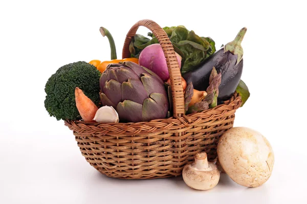 Sammlung von rohem Gemüse — Stockfoto