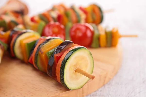 Pincho vegetariano kebab — Foto de Stock