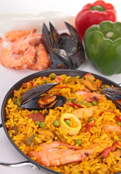 Paella cuite — Photo