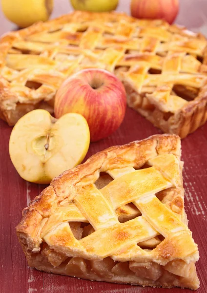 Torta de maçã — Fotografia de Stock