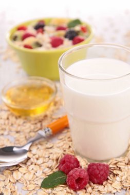 Sağlıklı kahvaltı.